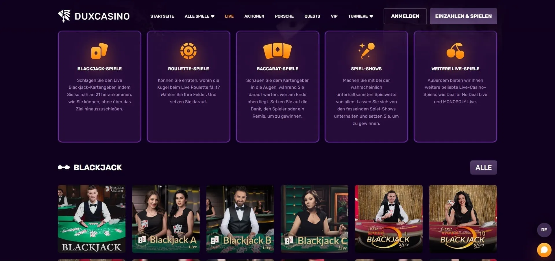 Dux Casino voor spelers uit Nederland image 3